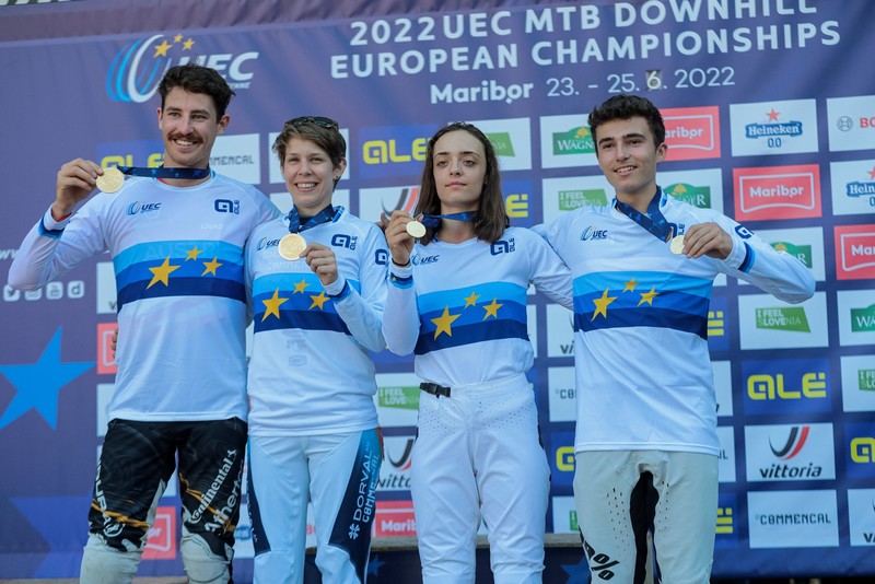 Mascherini, Cappello, Widmann le medaglie azzurre agli Europei di DH a Maribor