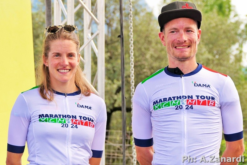 Sandra Mairhofer e Fabian Rabensteiner sono i primi leader del Marathon Tour