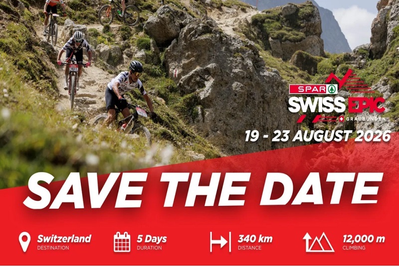 Il 2 settembre aprono le iscrizioni per la Swiss Epic 2026