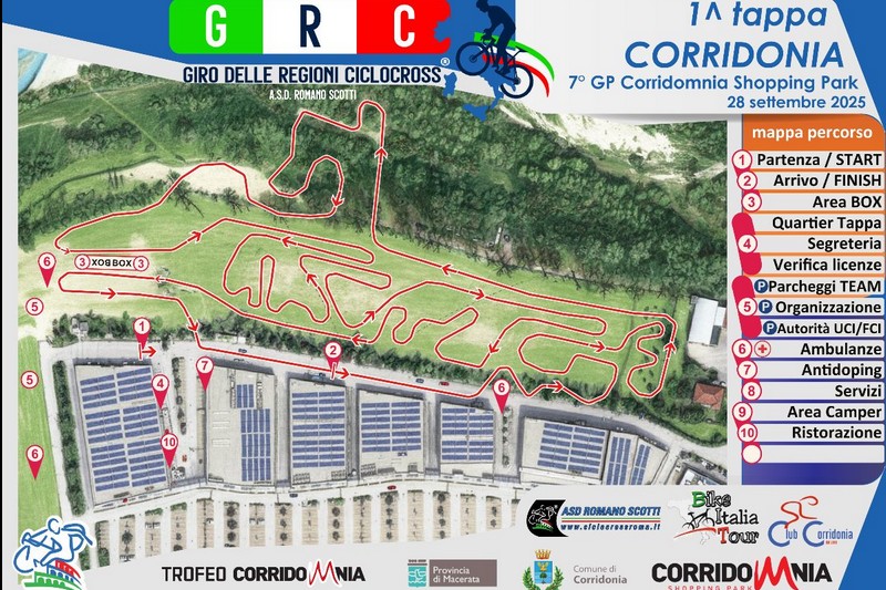 Giro Regioni Ciclocross 2025: countdown per la 4ª edizione, si parte da Corridonia il 28 settembre