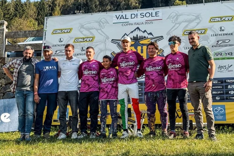 Hauser trionfa in Val di Sole per la Coppa Italia Downhill