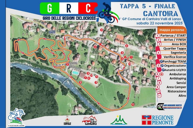 A Cantoira è iniziata la festa finale del Giro Regioni Ciclocross