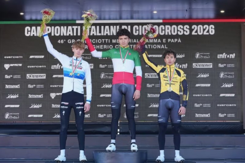 Tricolori Ciclocross:Patrik Pezzo Rosola difende il titolo tra gli junior