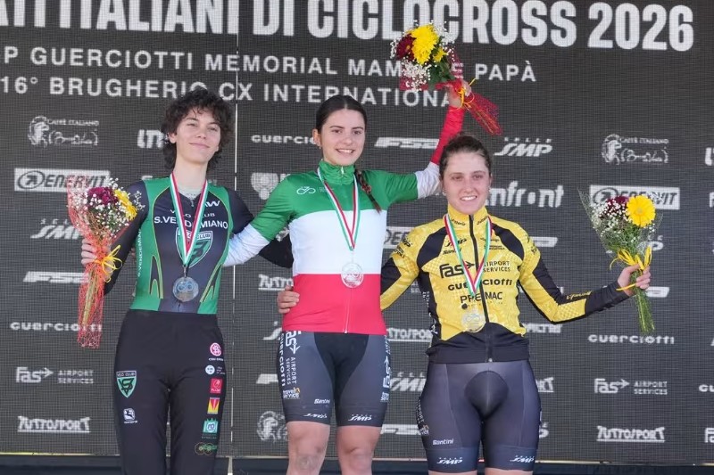 Tricolori Ciclocross: settimo titolo consecutivo per Elisa Ferri Tricolori Ciclocross: settimo titolo consecutivo per Elisa Ferri