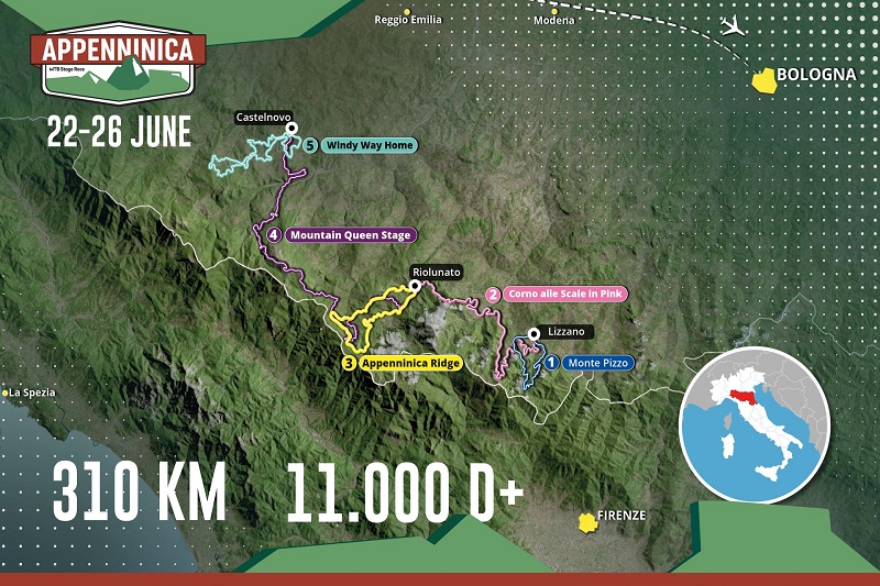 Pronto il percorso di Appenninica 2026