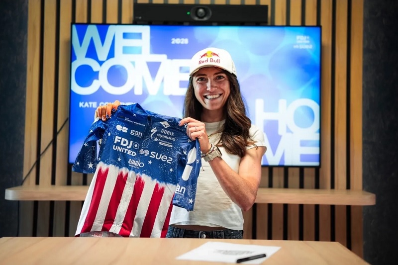 Kate Courtney firma per FDJ United-SUEZ