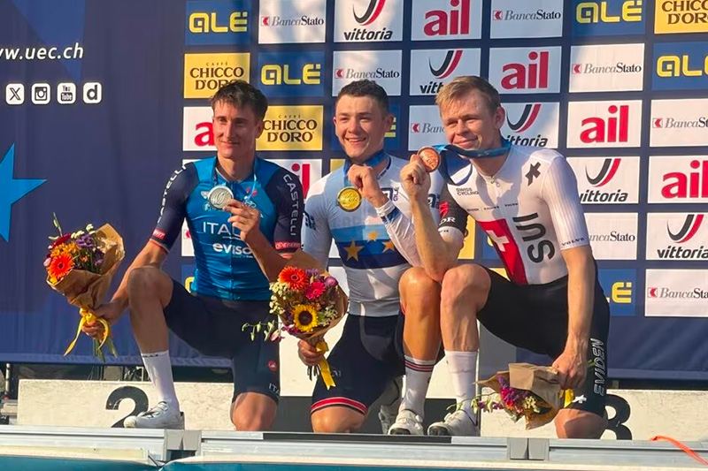 Europei MTB: a Juri Zanotti l’argento nell’XCC
