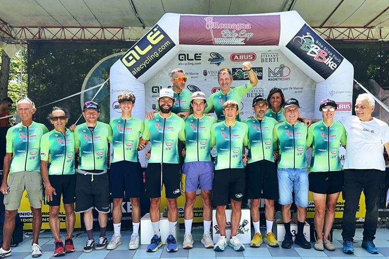 A Montecoronaro festa per la chiusura del Romagna Bike Cup