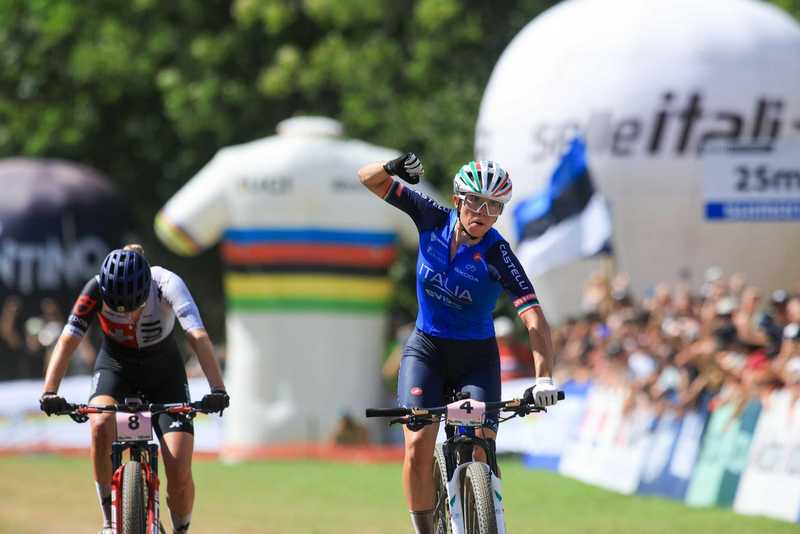 Quarta medaglia per l’Italia ai Mondiali MTB: Berta, è argento vivo in Val di Sole!
