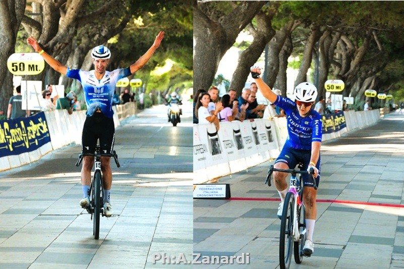 Fughe vincenti per Taffarel e Marchet alla Laroste Gravel Race