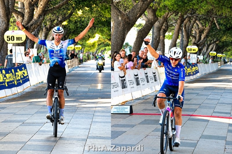 Fughe vincenti per Taffarel e Marchet alla Laroste Gravel Race
