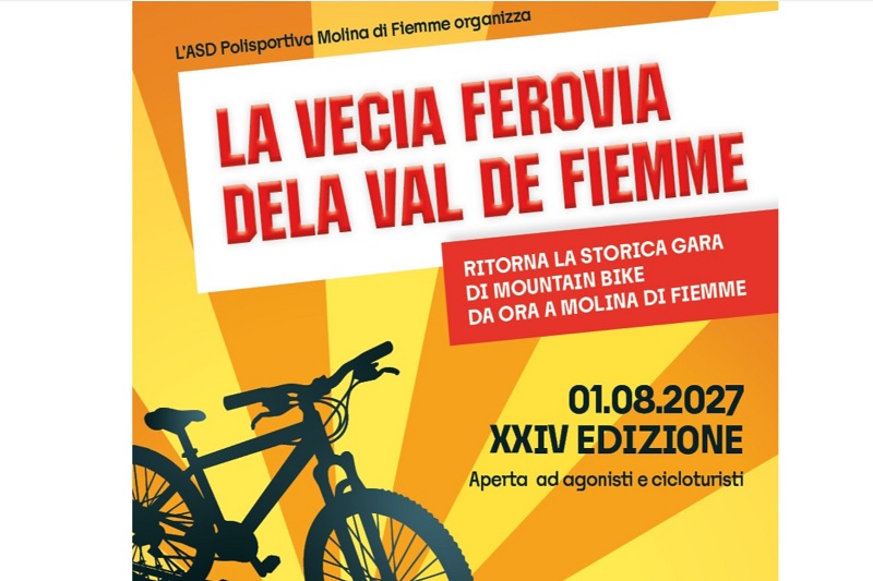 Dal 2027 ritorna la Vecia Ferovia dela Val de Fiemme