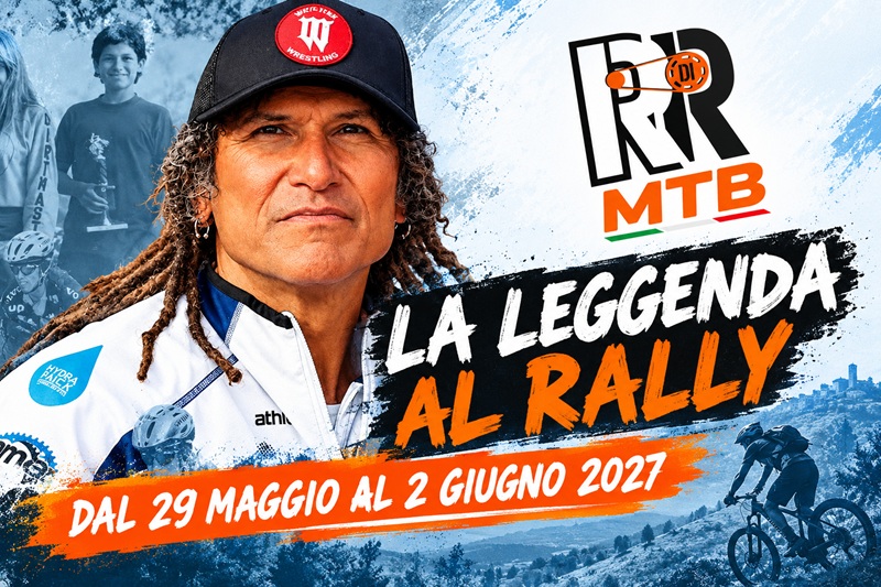 Tinker Juarez, la leggenda della mountain bike al Rally di Romagna 2027