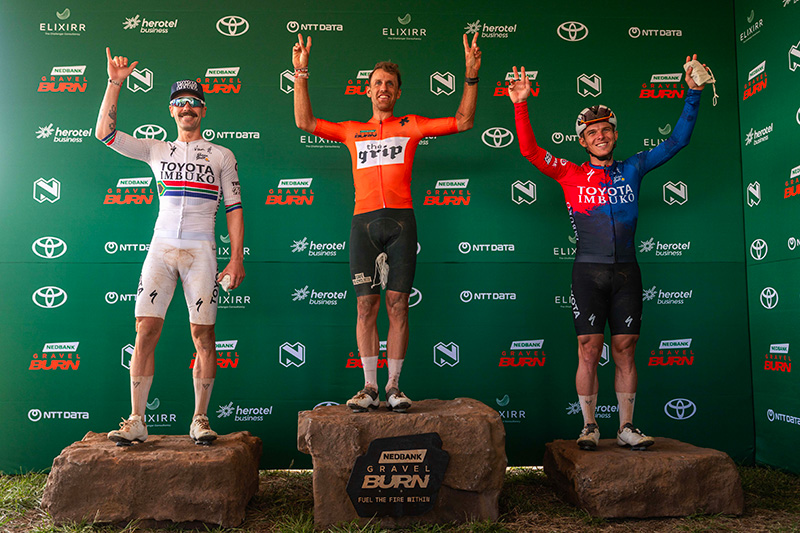 De Marchi subito a segno alla Gravel Burn
