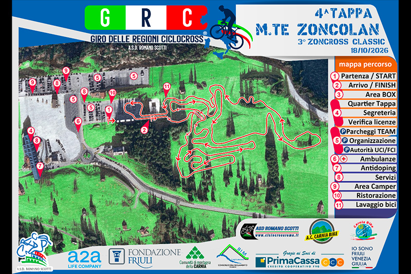 Freit, sudor e paltan: sul Monte Zoncolan il Giro Regioni Ciclocross sale in quota